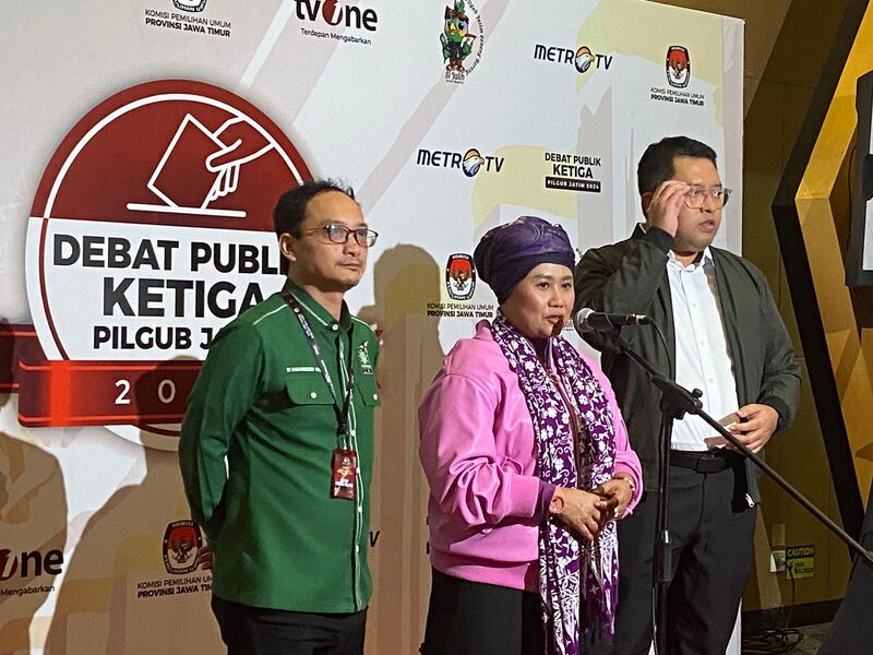 Debat Pilgub 2024 Tuntas, Luluk Optimis Rebut Suara Masyarakat Jatim 1 Pilgub Jatim.