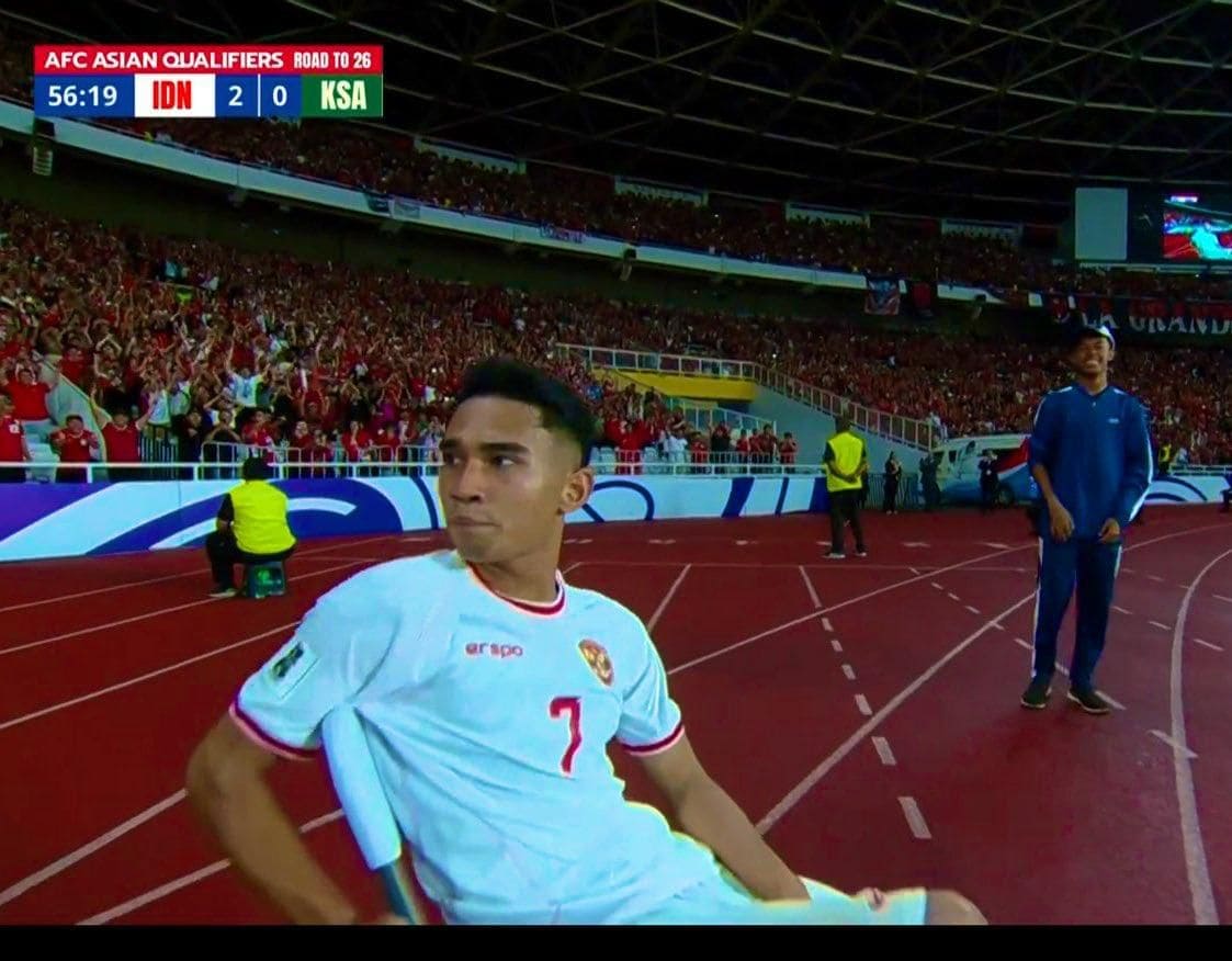 Profil Marselino Ferdinan, Sabet Man of the Match usai Cetak 2 Gol Kemenangan di Laga Indonesia vs Arab Saudi 1 Marselino Ferdinan.
