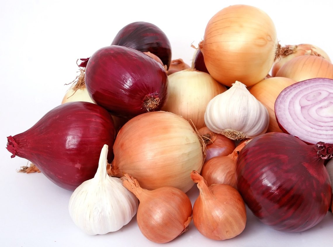 Ilustrasi bawang merah dan bawang putih (pixabay)