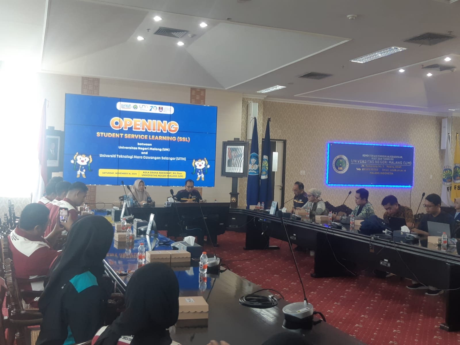 Bangkitkan Potensi Desa, UM dan UiTM Malaysia Berangkatkan Puluhan Mahasiswa SSL di Malang 3 Mahasiswa SSL UM.