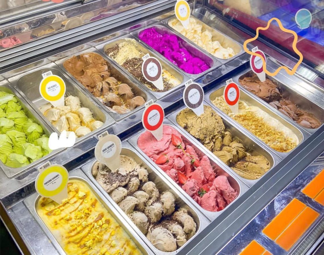 Menu Otello Gelateria (foto: IG @otellogelateria)