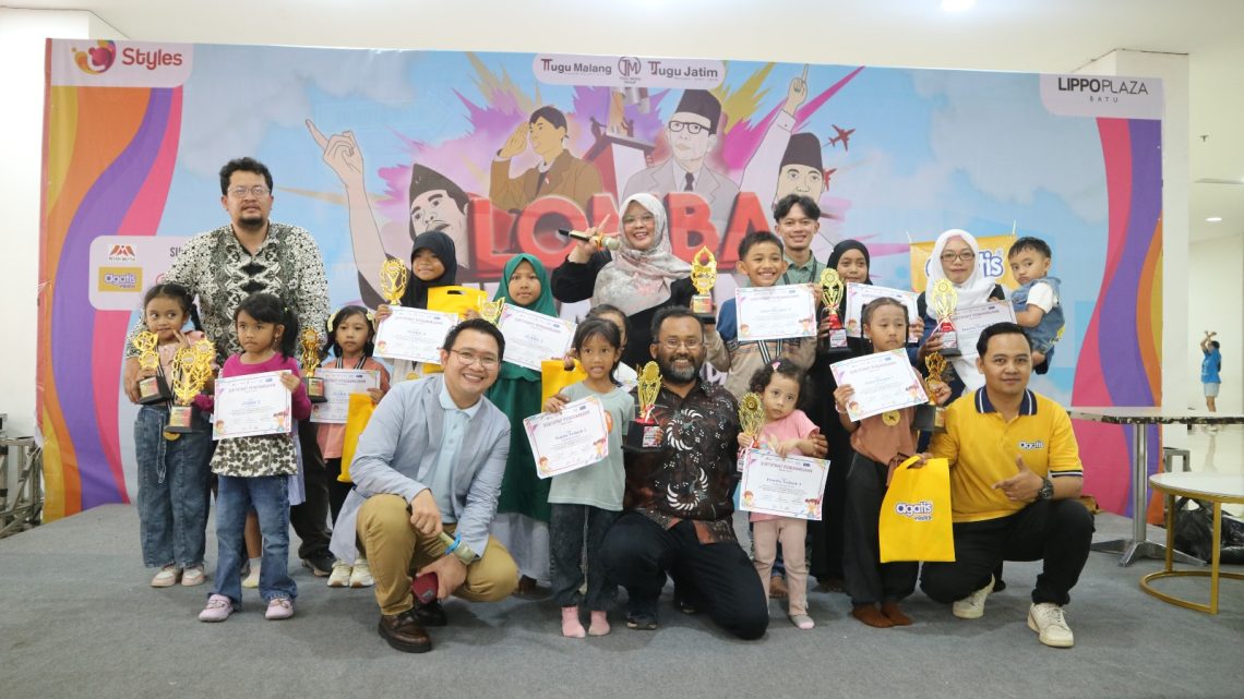 Selamat! Daftar Juara Lomba Mewarnai Peringatan Hari Pahlawan Kolaborasi Tugu Media Group dan Lippo Plaza Batu 1 Lomba Mewarnai