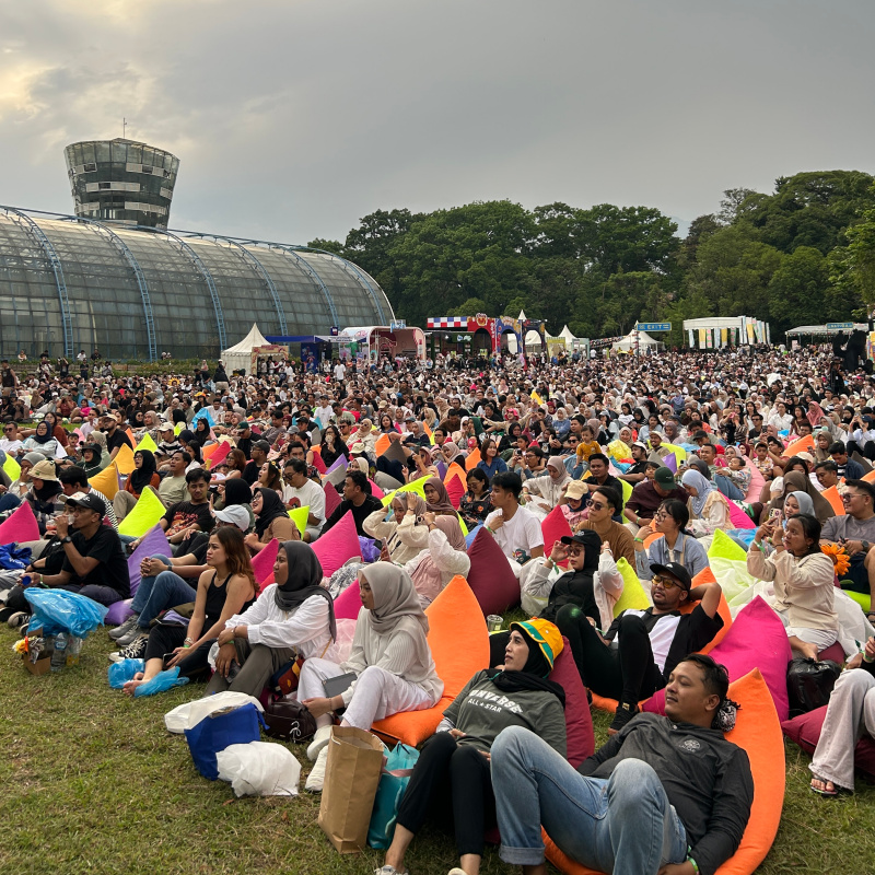 Sunset di Kebun Raya Purwodadi, Pertunjukan Musik Seru Kenalkan Program Eduwisata 2 purwodadi 1