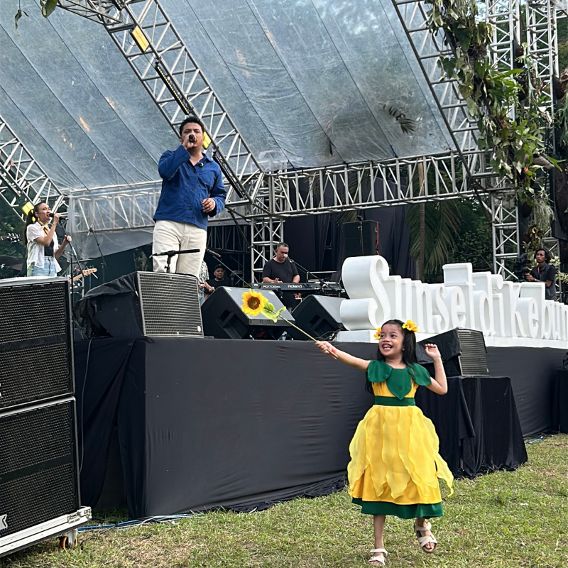 Sunset di Kebun Raya Purwodadi, Pertunjukan Musik Seru Kenalkan Program Eduwisata 4 purwodadi 3