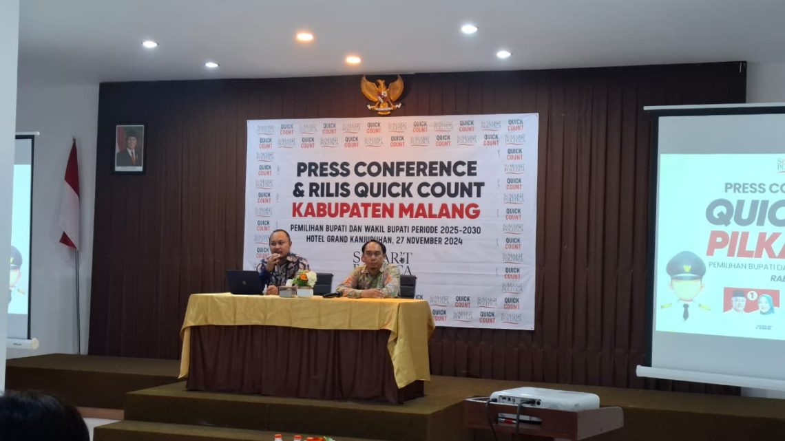 Quick Count SeMart Politica: Sanusi-Lathifah Shohib Unggul 66,85 Persen, Gunawan HS-dr Umar Usman Raih 33,15 Persen 1 Quick Count