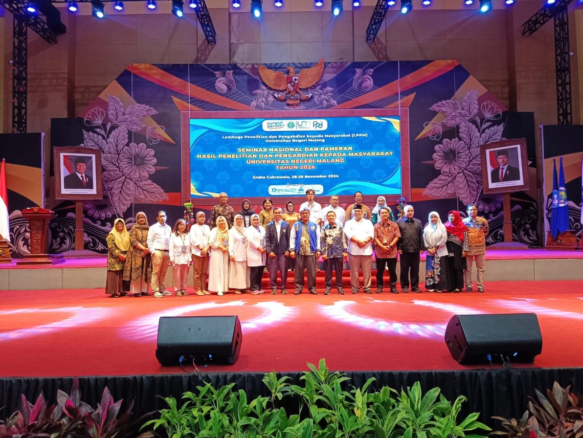 1.628 Karya Dosen dan Mahasiswa UM Warnai Seminar Nasional dan Pameran Hasil Penelitian dan Pengabdian Kepada Masyarakat 1 UM