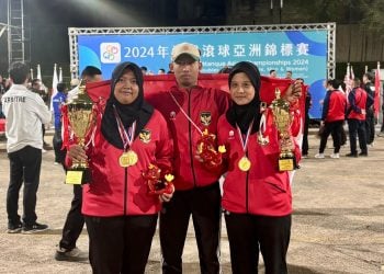 Ukir Sejarah di Taiwan, Mahasiswa Unesa Raih Emas dan Perunggu Lewat Cabor Pentaque 3 Universitas Negeri Surabaya