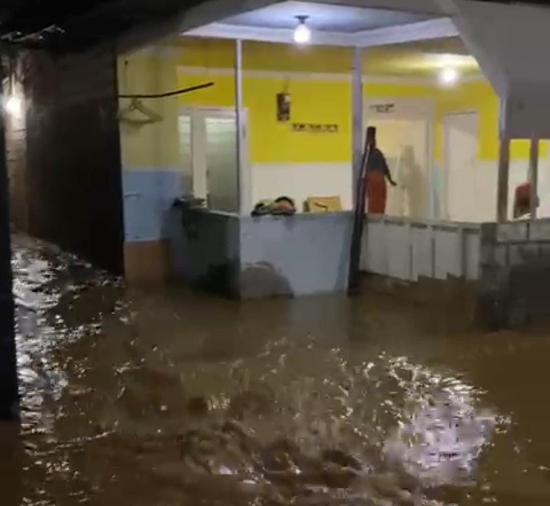 Banjir besar di Tuban.