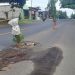 Jalur Pantura Tuban Rusak Ditandai Pohon, Belasan Pengendara Jadi Korban 14 Jalur Pantura.