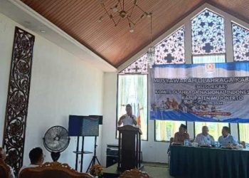 Ketua KONI Kabupaten Mojokerto.