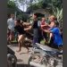 Gerak-gerik Mencurigakan, Warga Sergap Maling Motor di Jember usai Keluar dari Kebun Tebu Bawa Helm 8 Maling motor.