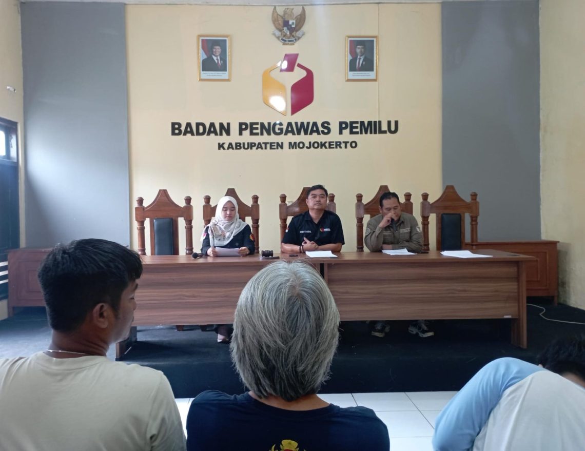 Pasca Pilkada 2024, Bawaslu Kabupaten Mojokerto Beber Hasil Pengawasan 1 Bawaslu Kabupaten Mojokerto.