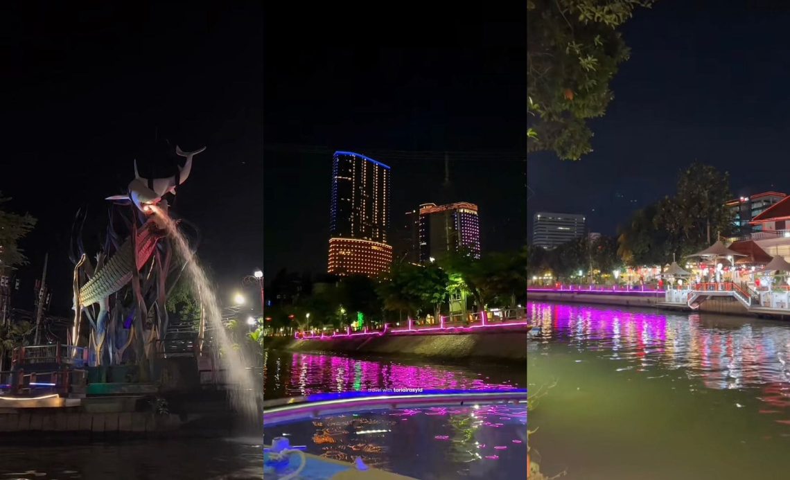 Cara Nikmati Pesona Malam di Surabaya, Wisata Perahu Kalimas Ajak Wisatawan Kelilingi Sungai yang Memukau 1 Wisata Perahu Kalimas.