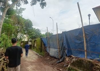 Tembok RS Unej.