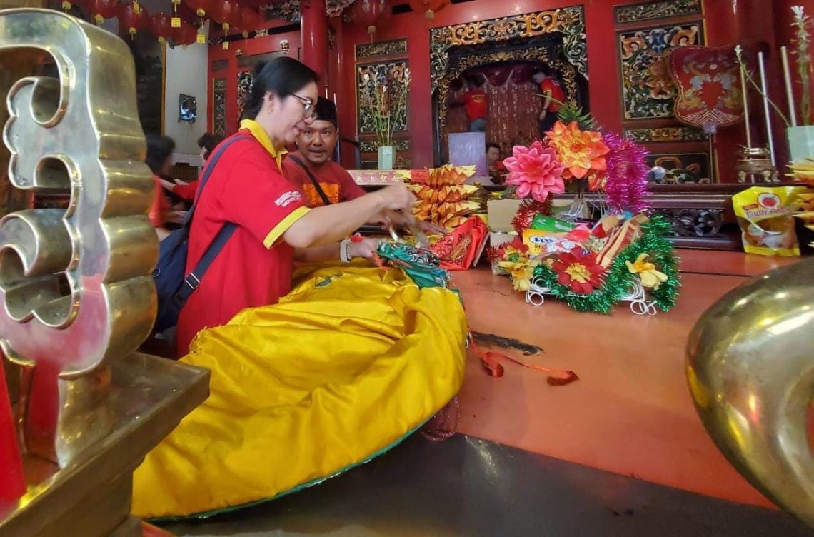 Klenteng Tri Dharma Hok Sian Kiong.