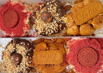 Tempat makan donat.