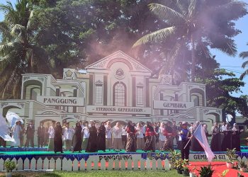 Panggung Gembira MTs Unggulan Al-Qodiri Jember, Ajang Asah Kreativitas dan Kepemimpinan Para Santri 1 Panggung gembira.
