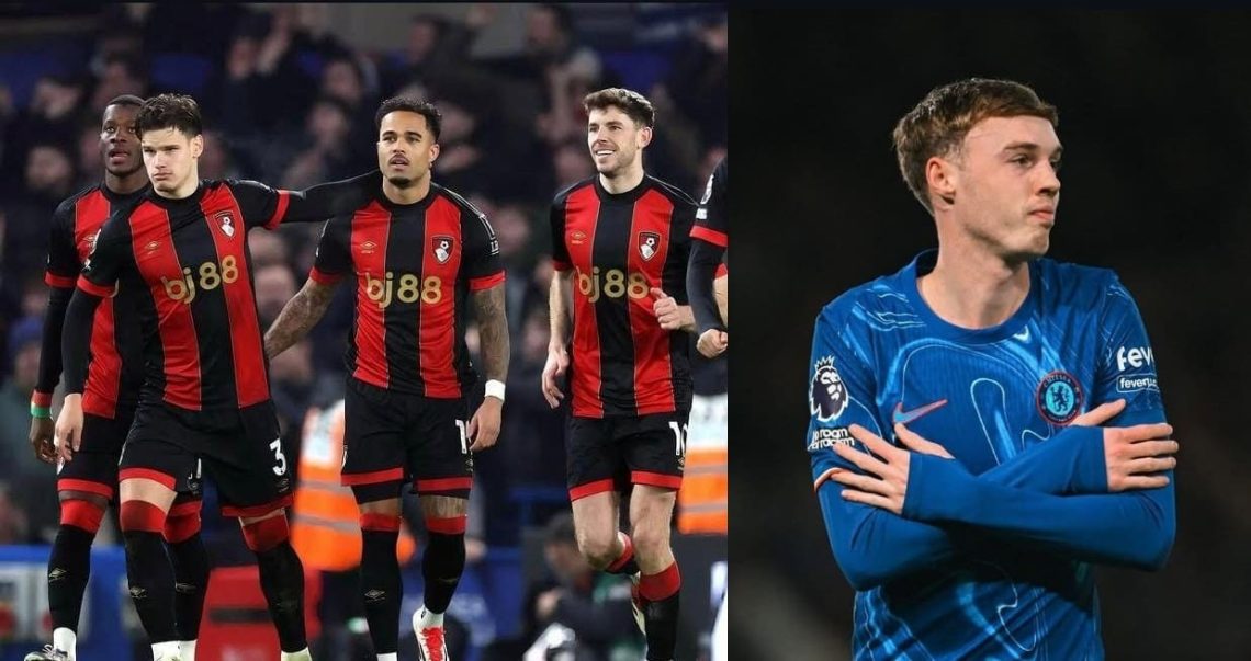 Justin Kluivert Eksekutor Penalti, Laga Chelsea vs Bournemouth Berakhir Imbang 2-2 1 Bournemouth.
