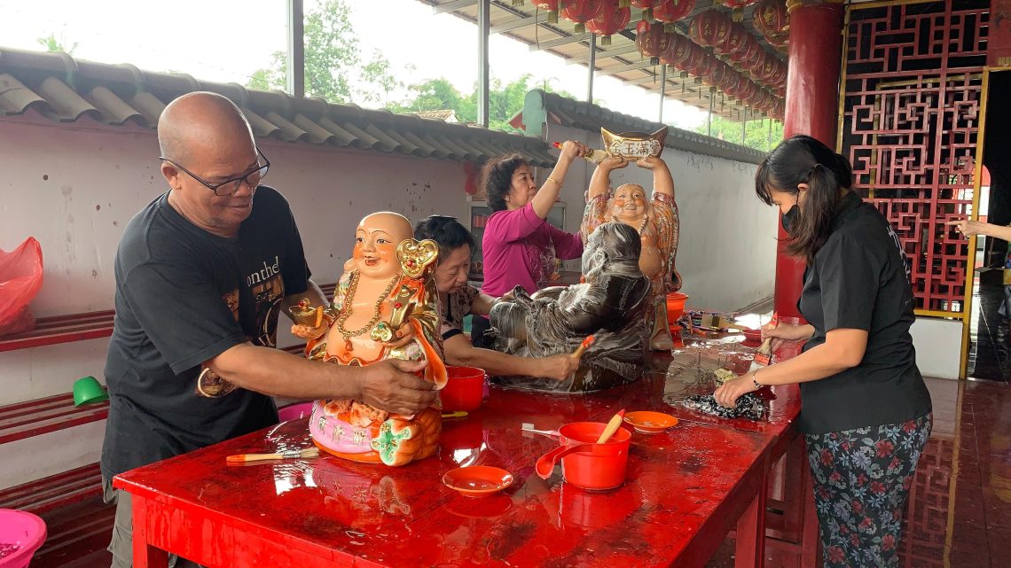 Klenteng di Jember.