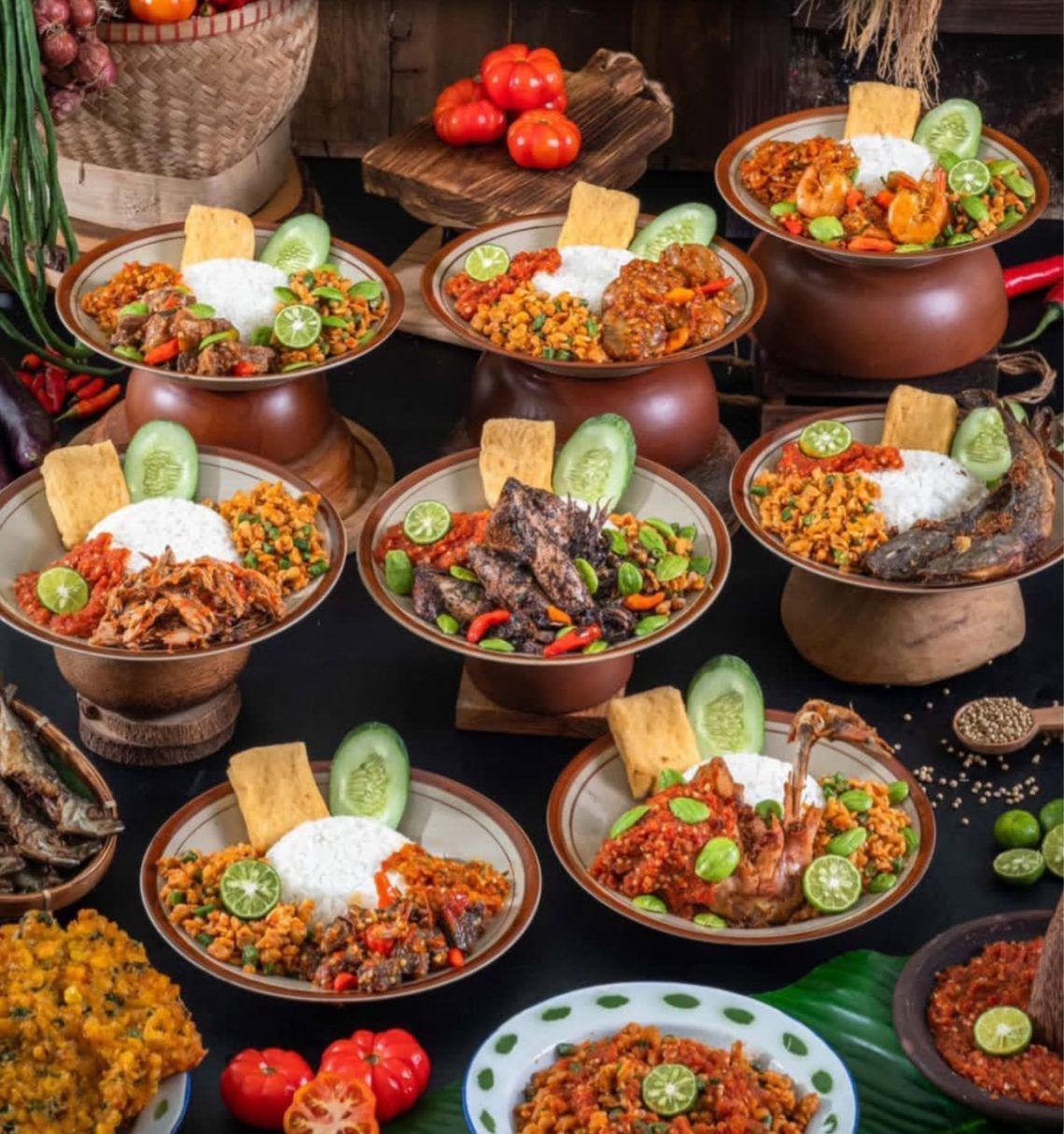 Tempat makan murah.