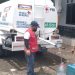 Sumber Air Tertimbun Lumpur, PMI Jember Gerojok Air Bersih untuk Korban Banjir Bandang di Desa Jambearum 9 PMI Jember.