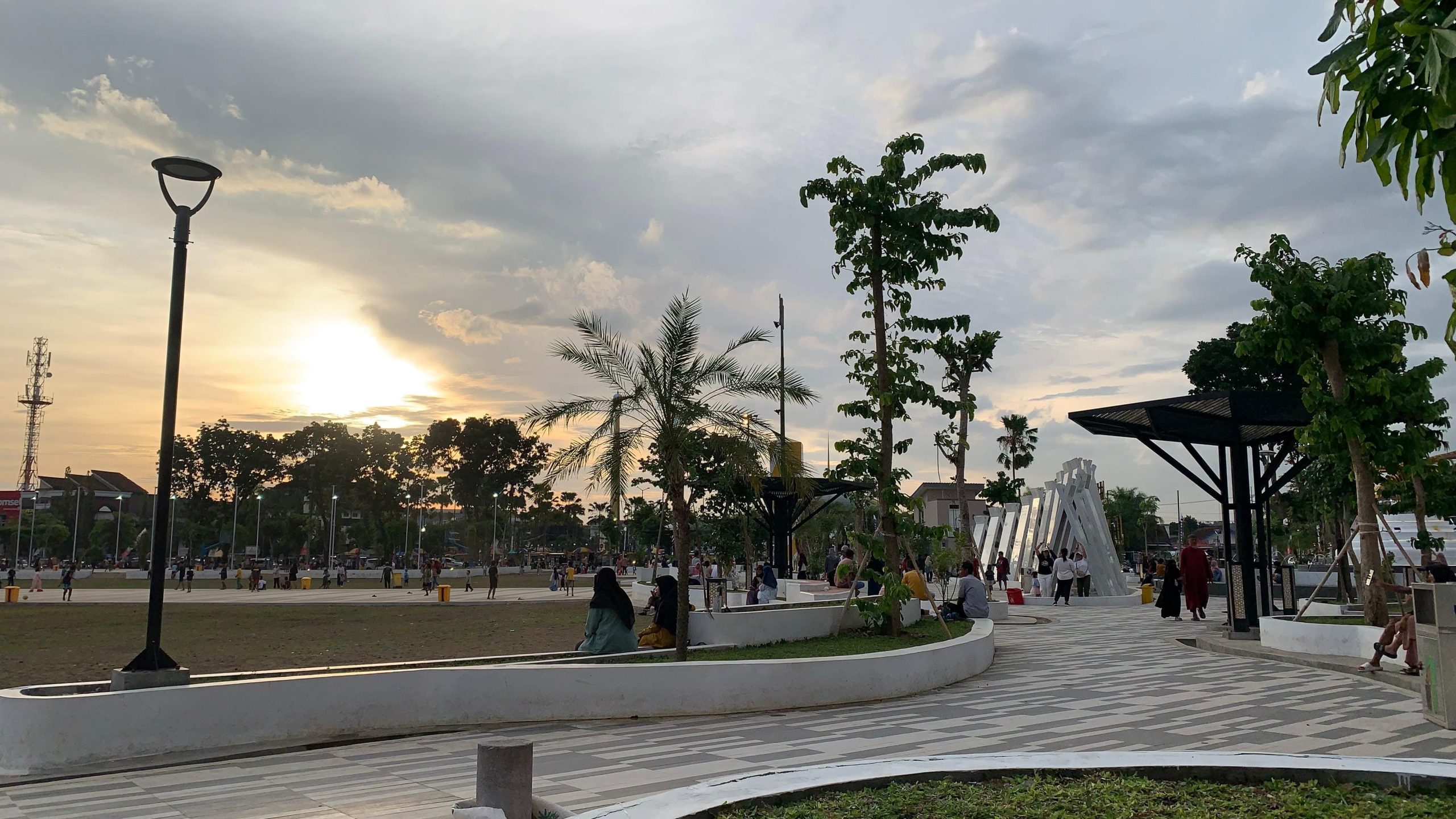 Alun-Alun Jember Nusantara.