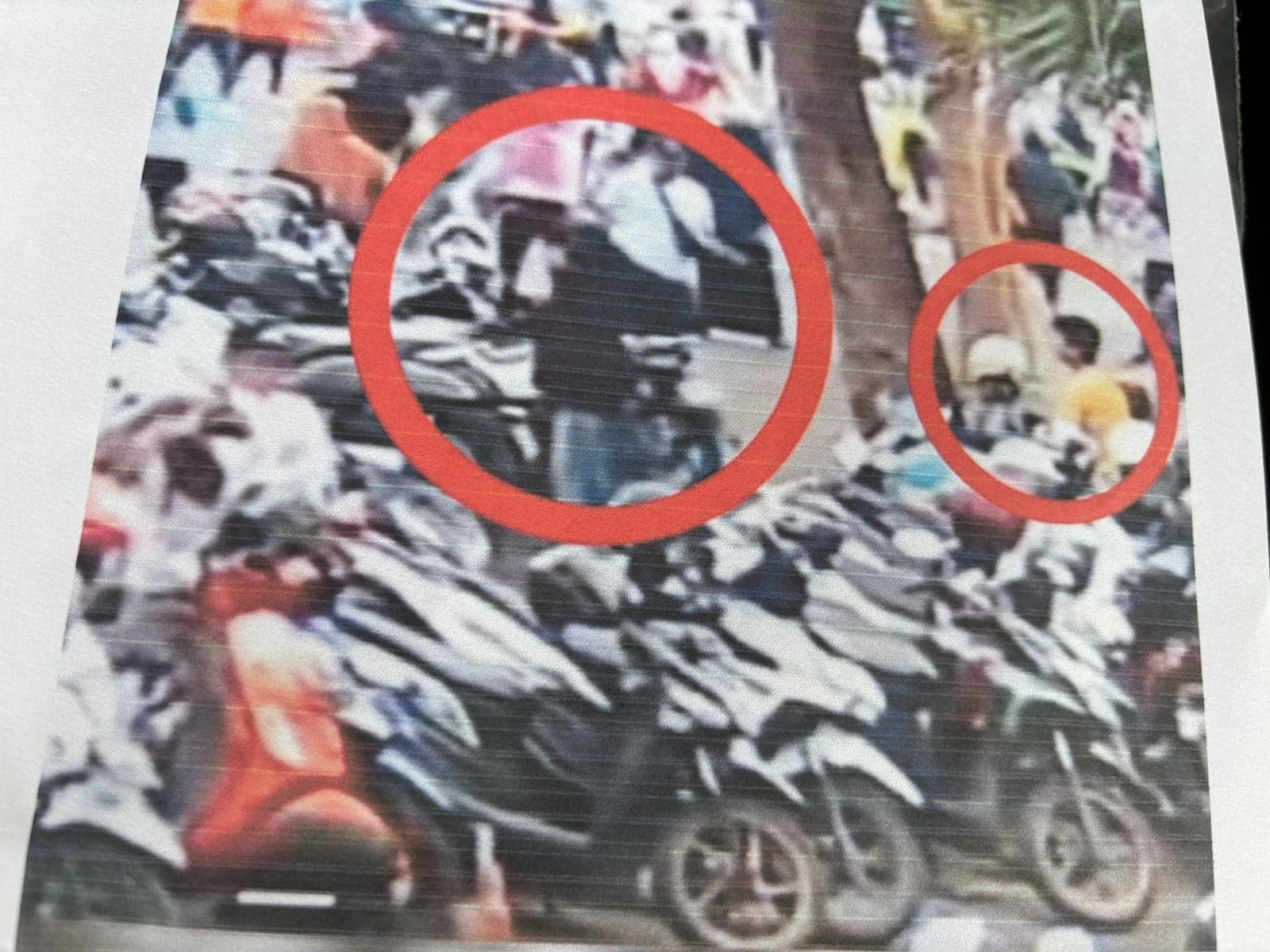 Aksi bobol jok motor di Tuban.