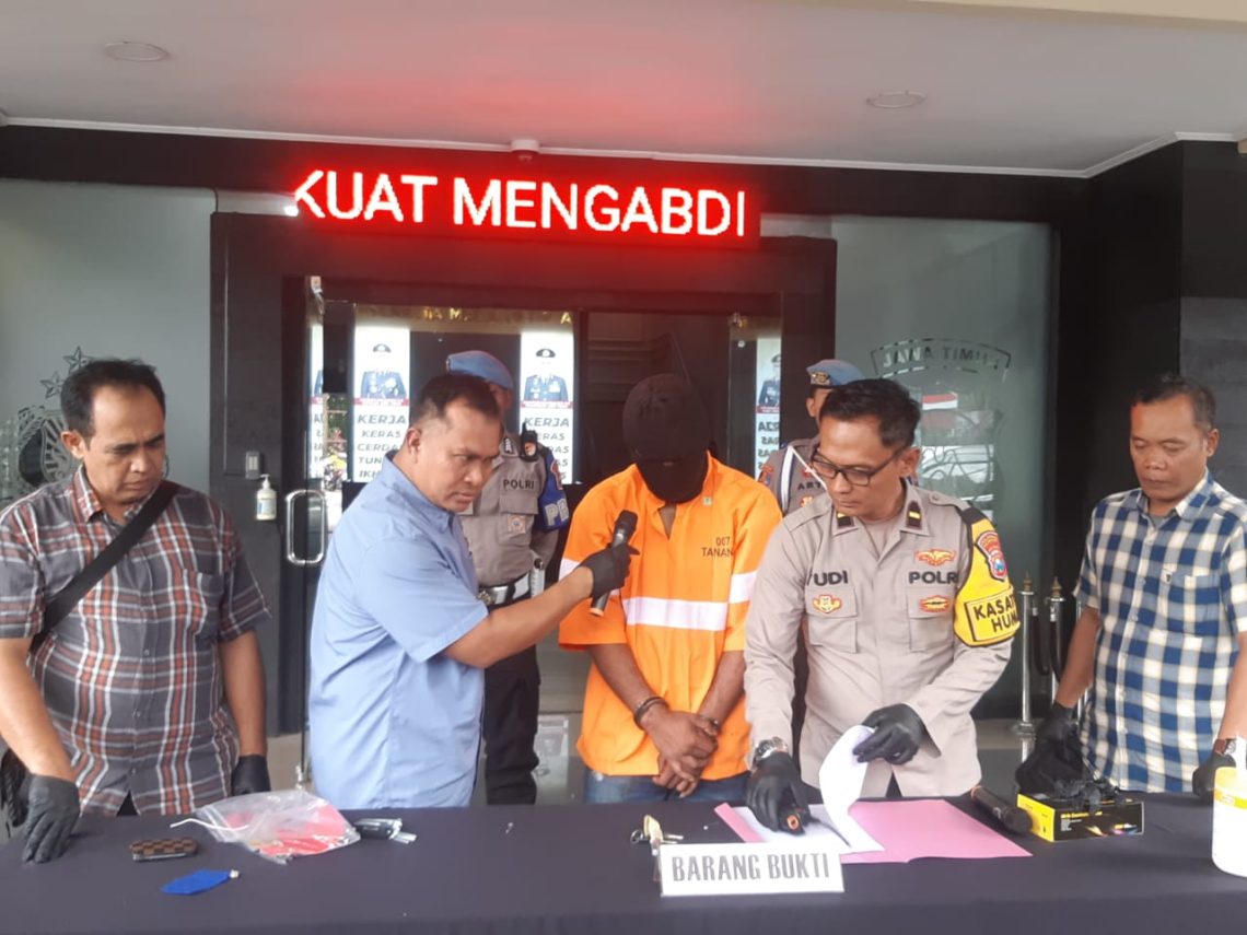Pria Asal Surabaya Kepergok Warga Saat Coba Gondol Sepeda Motor di Kota Malang 1 Satresktim Polresta Malang Kota
