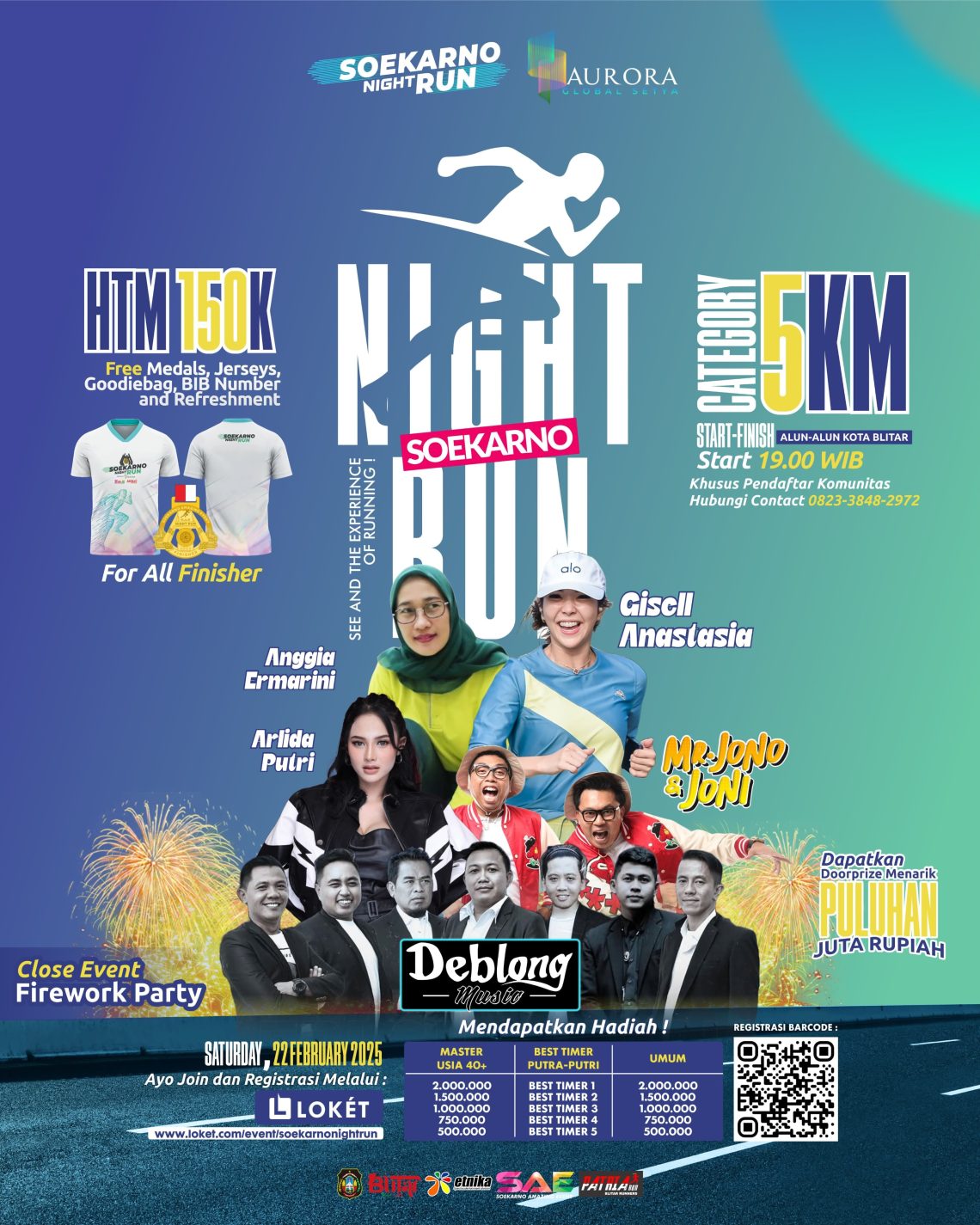 Soekarno Night Run 2025.