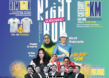 Soekarno Night Run 2025.