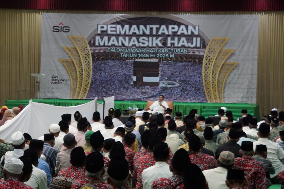 Gratis dan Fasilitas Lengkap! SIG Tuban Gelar Bimbingan Manasik Haji Bagi Ratusan Calon Jemaah 1 Calon Jemaah Haji Tuban