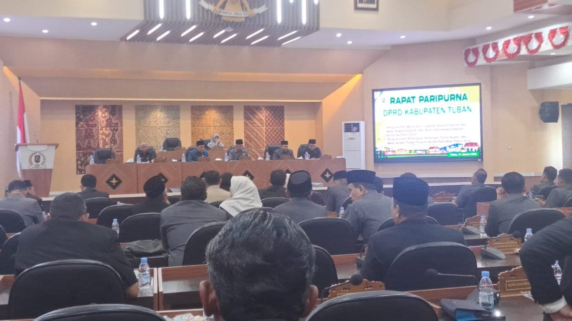 Rapat Paripurna Tuban