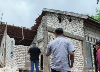 7 Rumah Rusak, Pemkab Mojokerto Dropping Material Korban Angin Puting Beliung