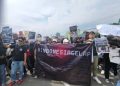 Demo Indonesia Gelap.