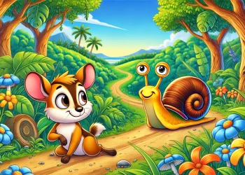 Dongeng Kancil dan Siput: Pelajaran Tentang Kesombongan