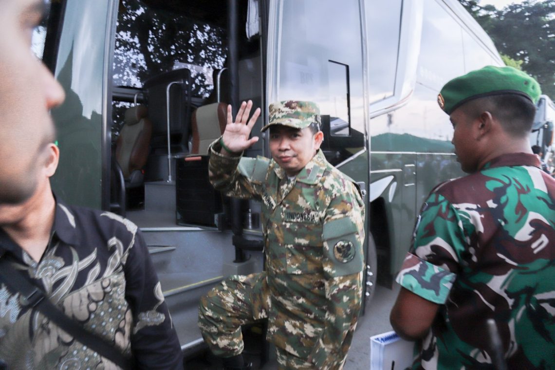 Gus Fawait mengikuti retret militer di Magelang