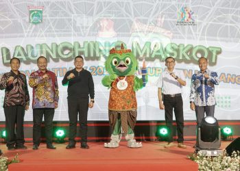 Maskot Porprov IX Jatim 2025