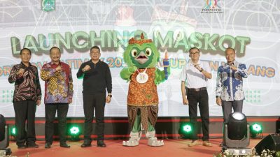 Maskot Porprov IX Jatim 2025