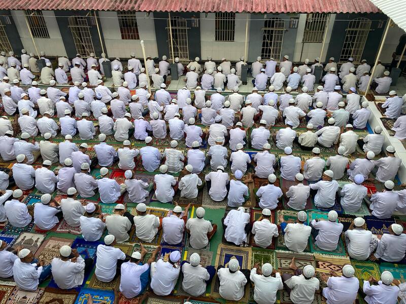 Idulfitri di Lapas Mojokerto.