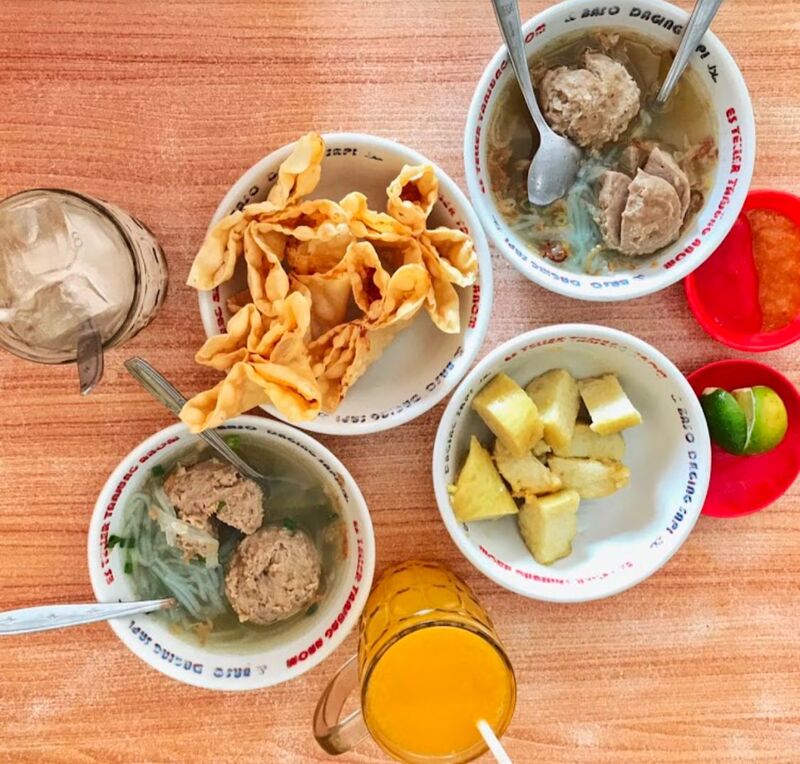 Bakso Surabaya terkenal.