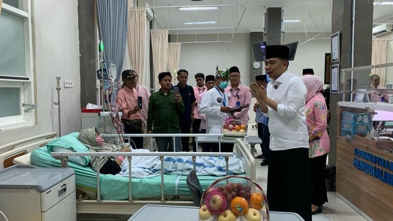 Layanan kesehatan gratis.