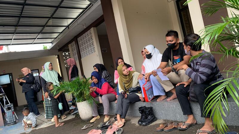 Arisan bodong di Jember.