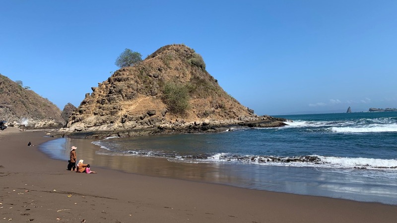 Pantai selatan.