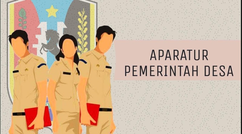 Perangkat desa.