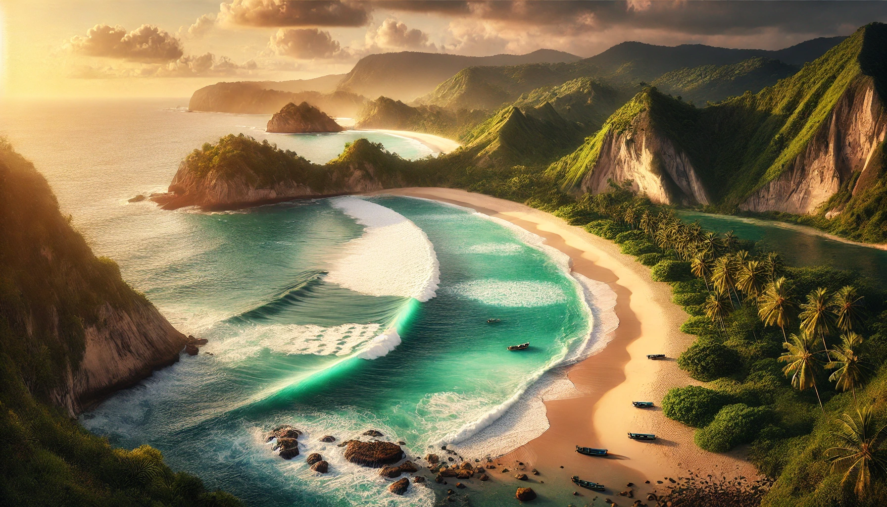 Pantai Sine JLS Tulungagung, Sunsetnya Bikin Takjub!