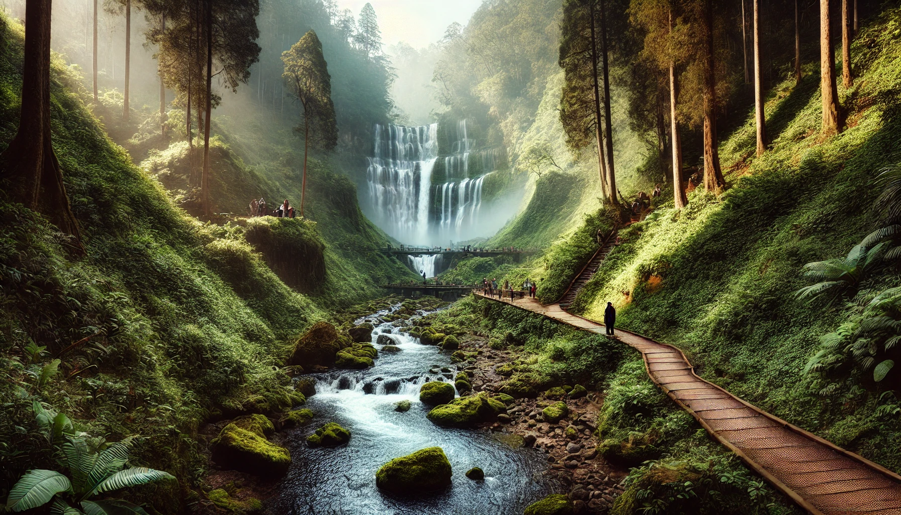 Rute ke Coban Srengenge, Air Terjun Eksotis di Malang