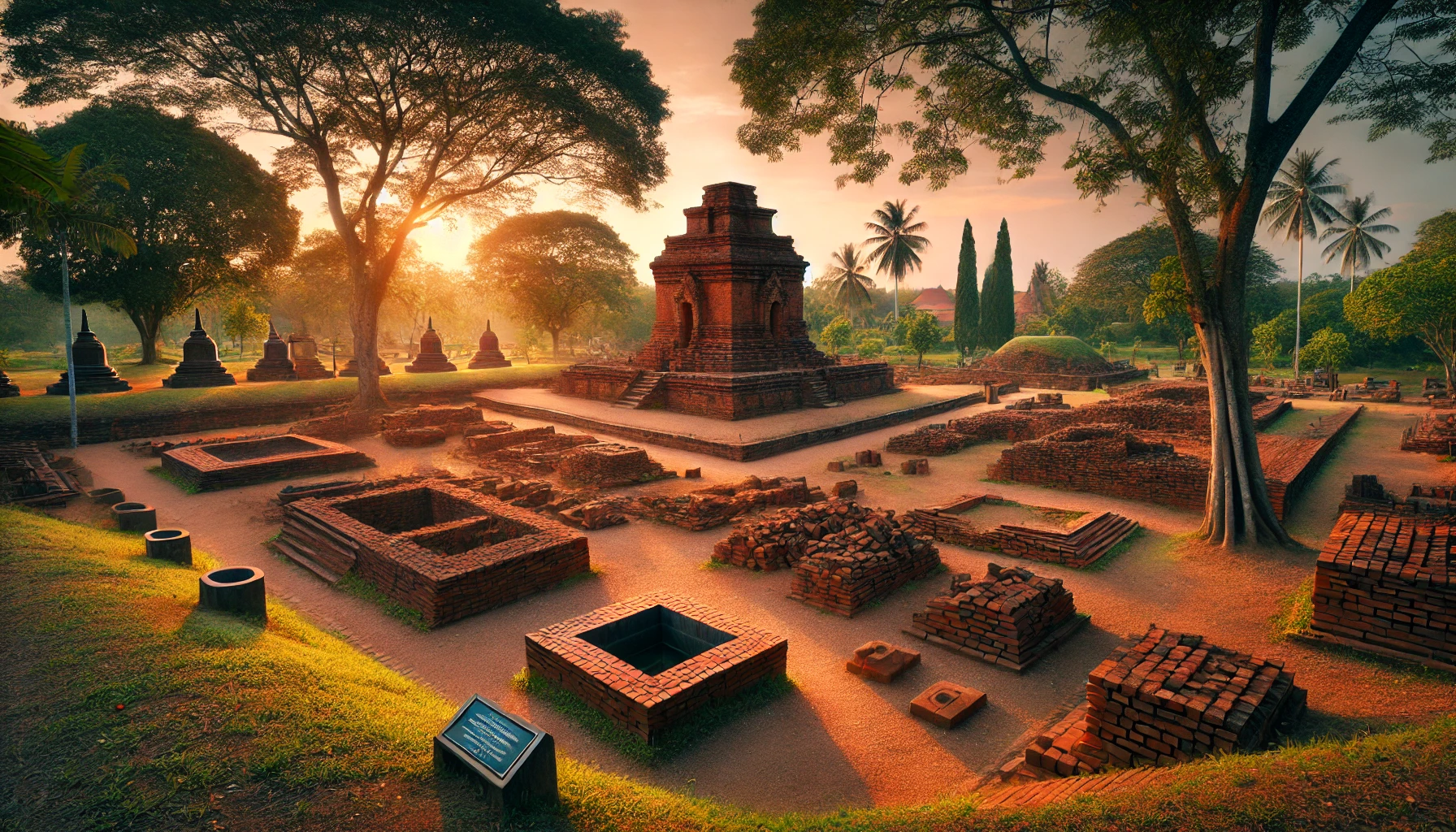Lokasi Candi Gentong, Situs Bersejarah di Trowulan