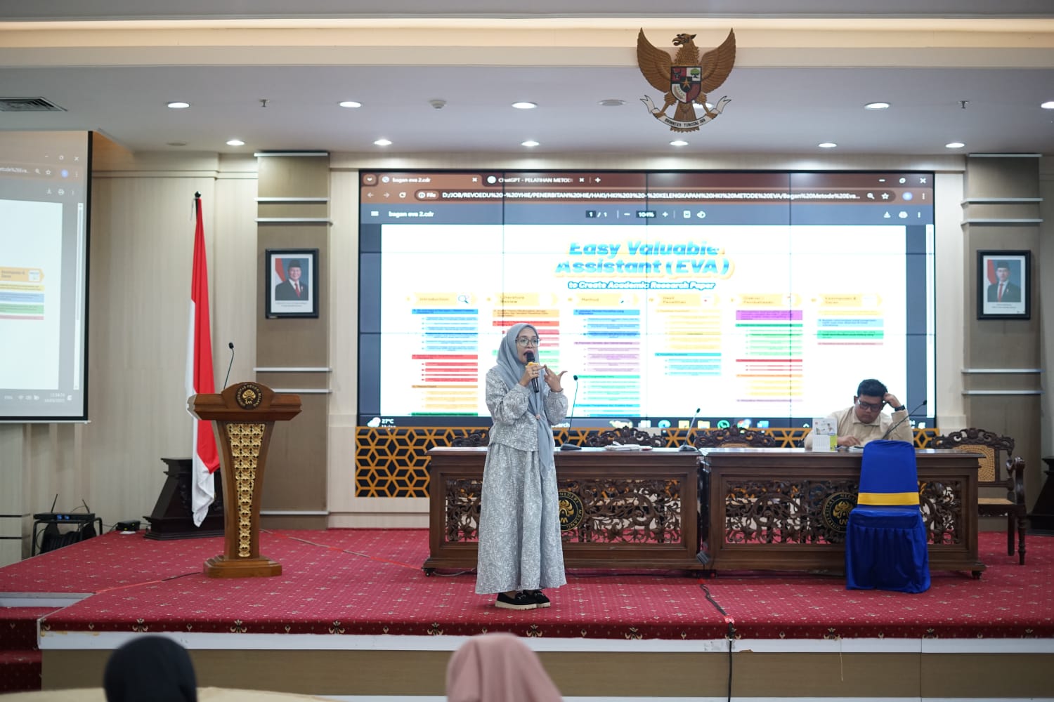 Pelatihan Penulisan Artikel Ilmiah Pada Bidang Sosial Humaniora Berbasis Easy Valuable Assistant 2 artikel ilmiah 1