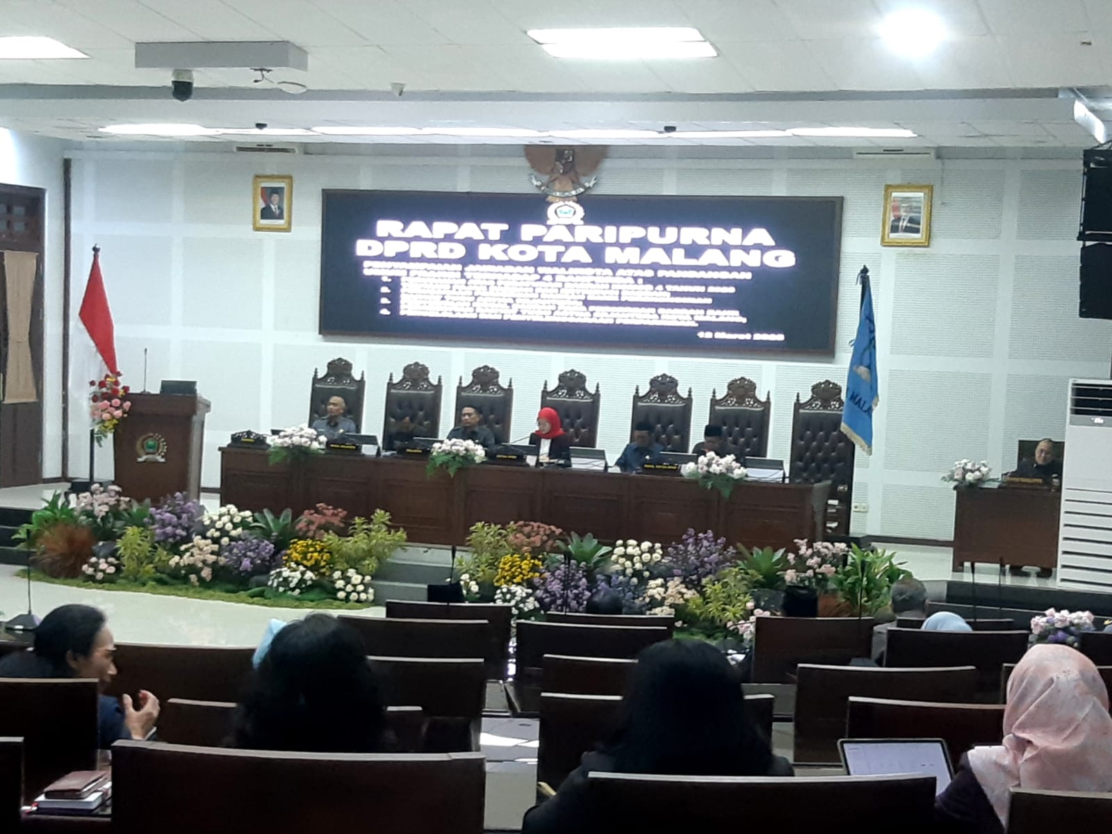 DPRD Kota Malang 'Pelototi' 4 Ranpeda 6 Raperda
