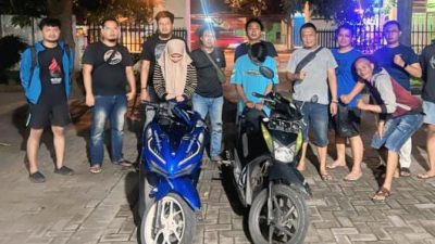 suami istri sekongkol merampok sepeda motor